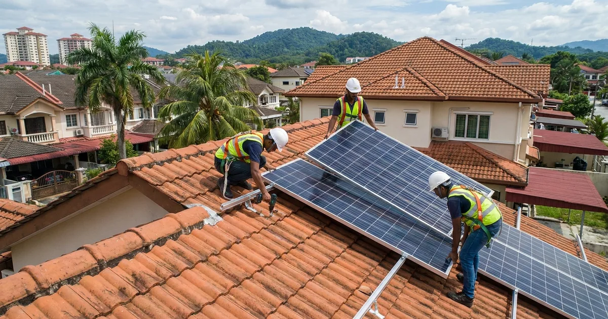 Comparing the top solar companies in Malaysia